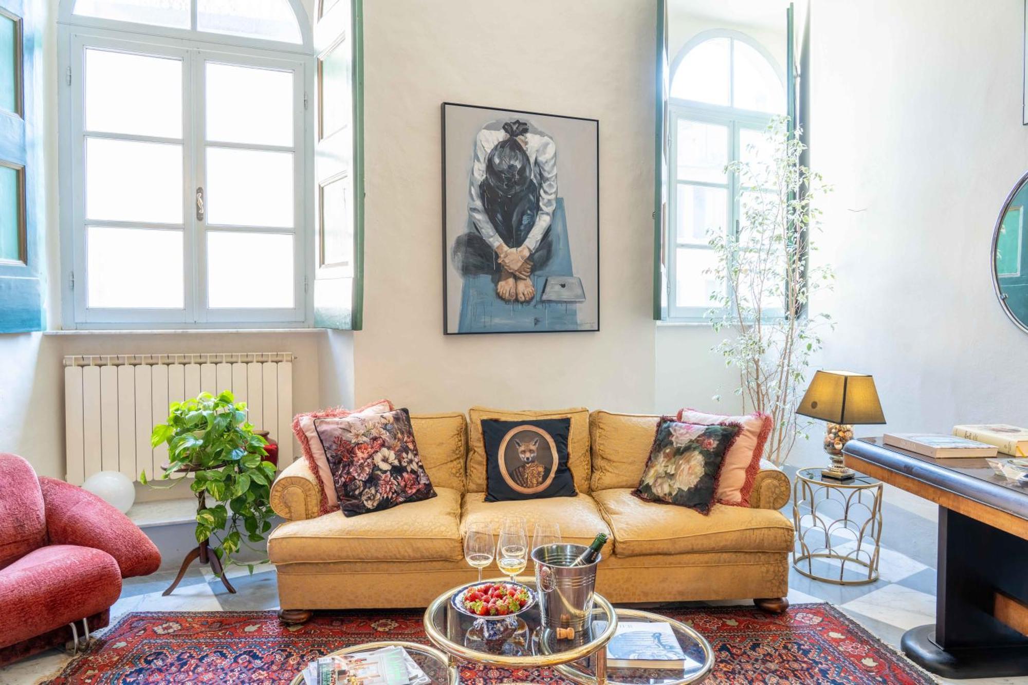 Luxury Apartment Angelio Barga Luaran gambar